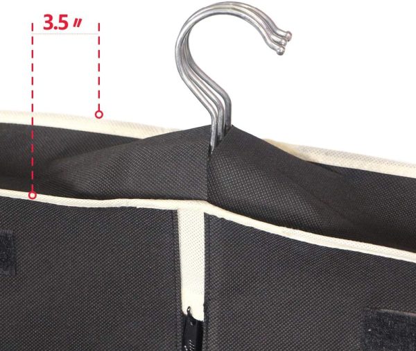 54" Garment Bag with Extra Large Pockets for Travel, Gusseted Suit Cover Mens Womens Foldable Hanging Bags for Clothes Shirts Dresses Coats - Image 5